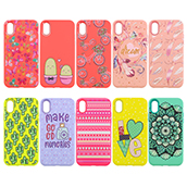 NP-105 iPhone X Glitter PC